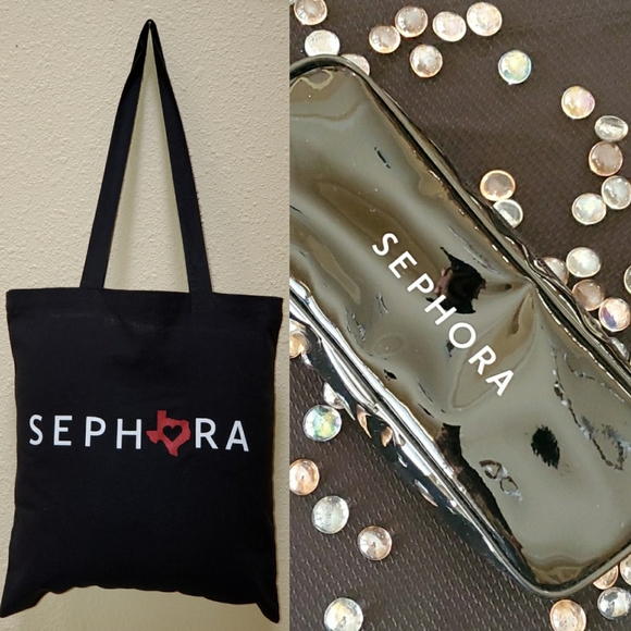 Sephora Tote & Makeup Bag - Picture 1 of 6